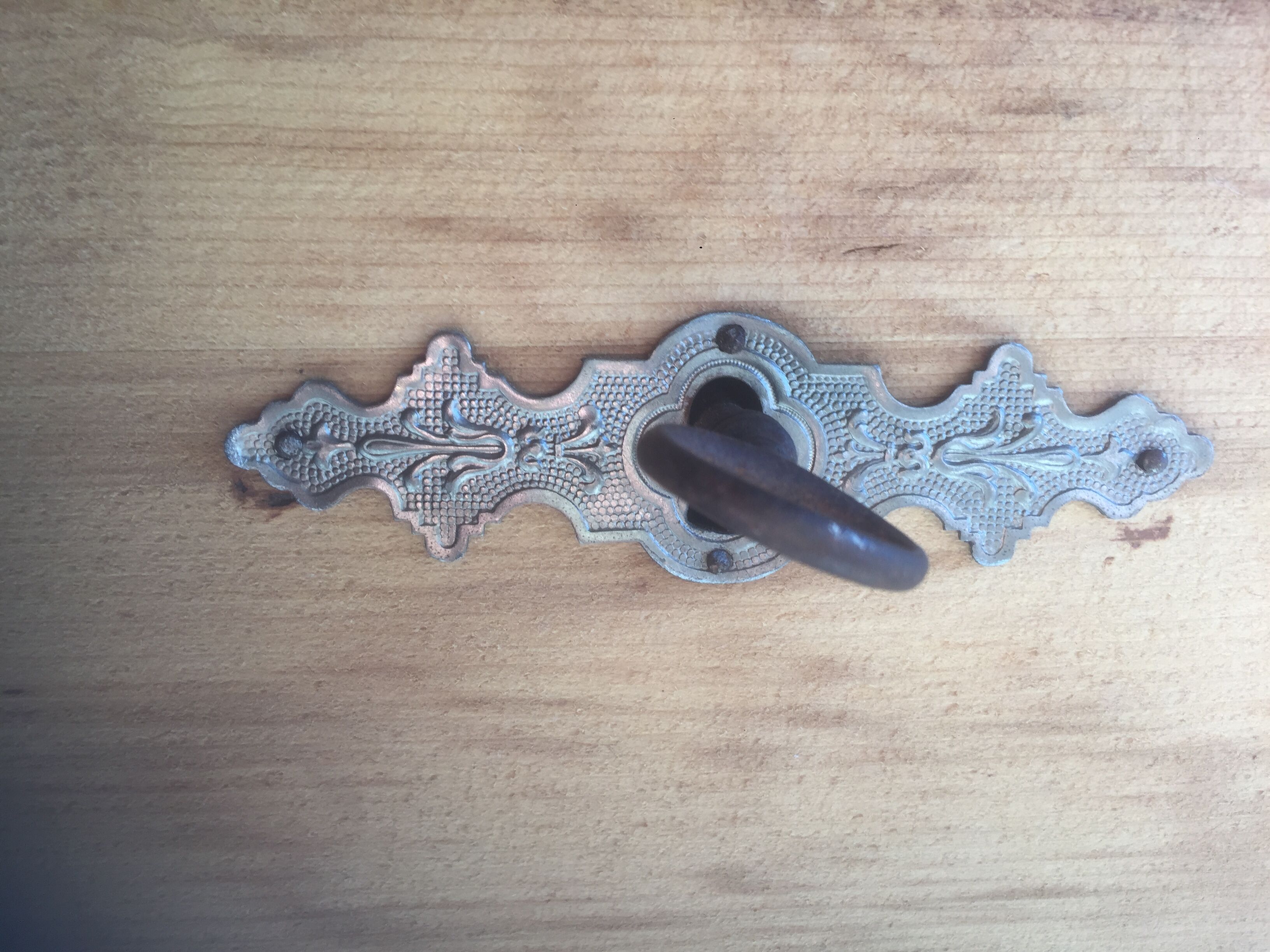 Antique wooden chest