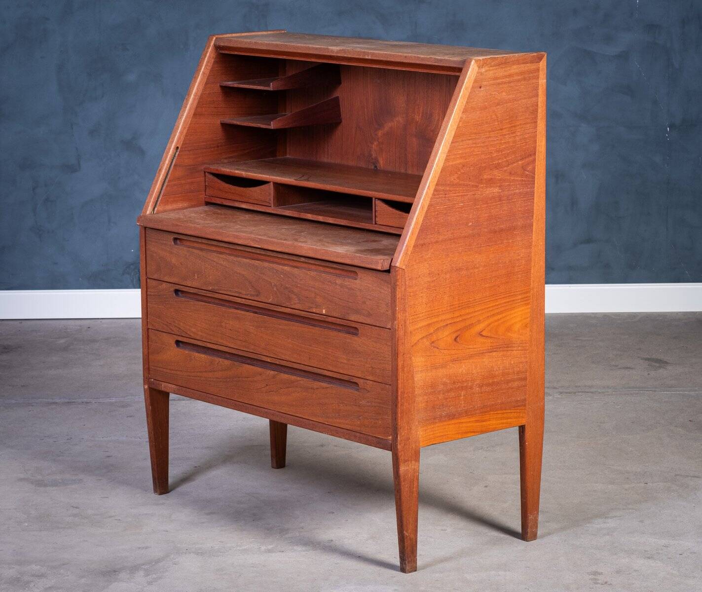 Vintage Teak Secretary by Nils Jonsson, 1960s