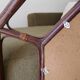 Vintage Italian mirror bamboo and rattan Riviera bohemian chic 1970s