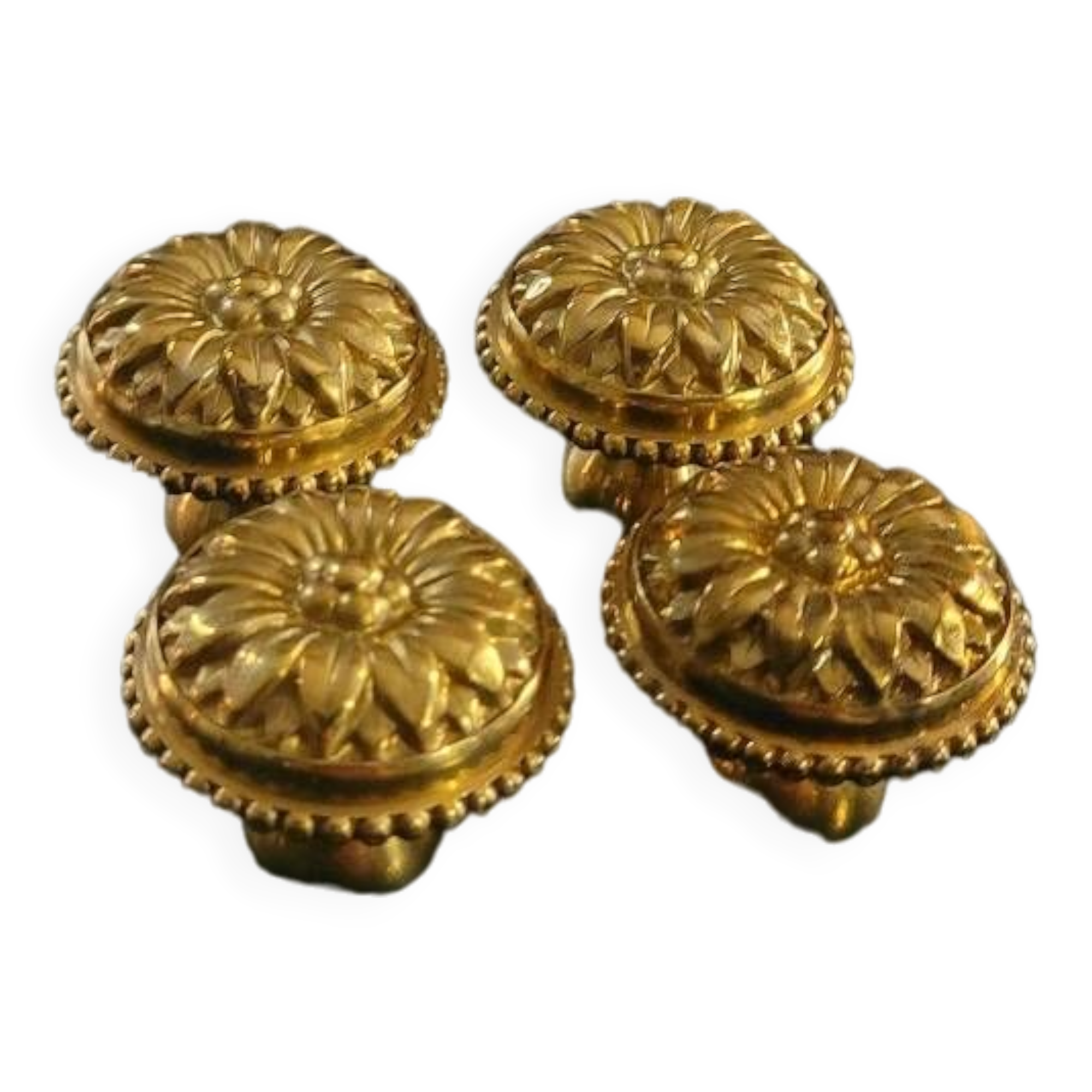 4 Louis XVI furniture knobs