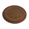 Copper handmade oriental tray