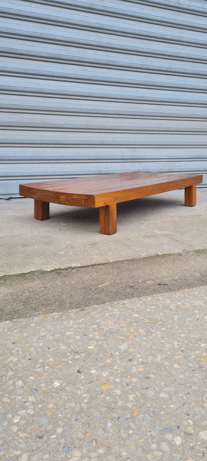 Elm coffee table 1960