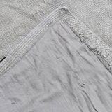 6x8 Silver & Gray Turkish Kilim Rug, 177x256Cm