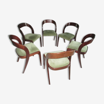 Suite 6 chaises vintage 1970