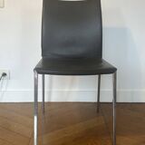 Set of 10 Lia Zanotta chairs