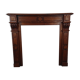 Fireplace chestnut mantle