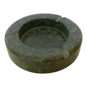 Empty pocket ashtray green marble
