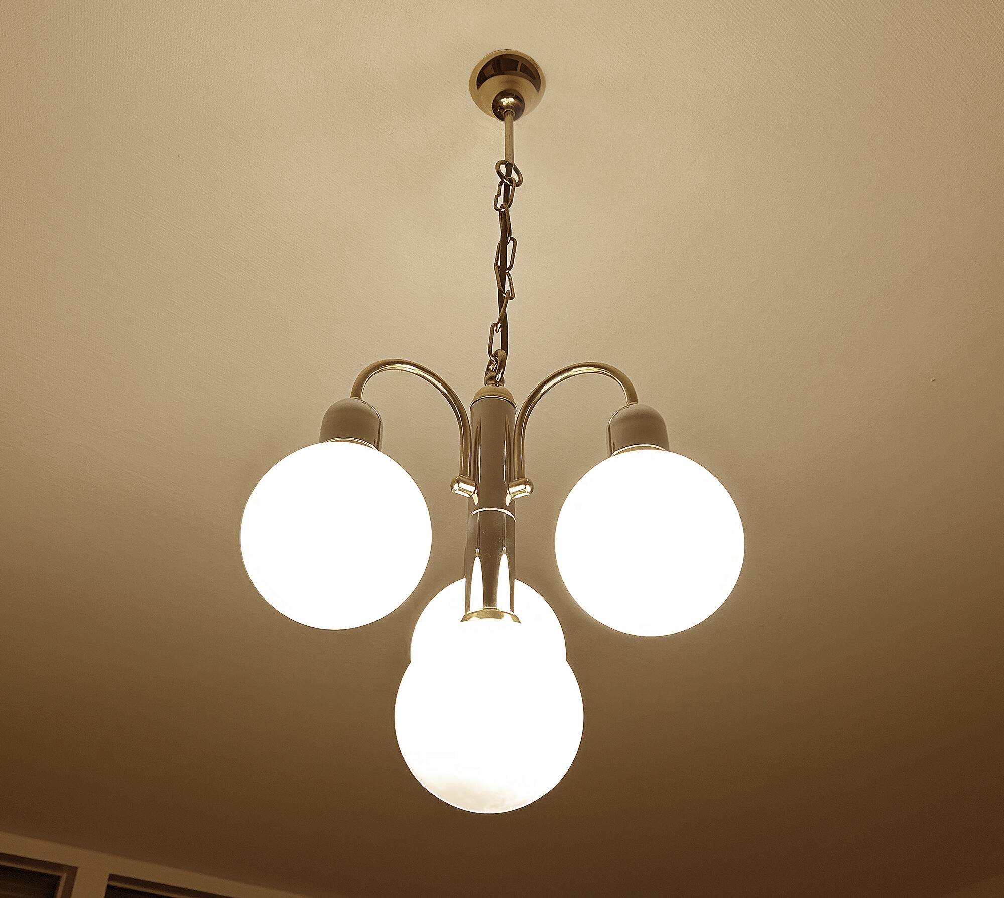 Vintage Cascade Glass Pendant Light