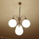 Suspension vintage en verre cascade