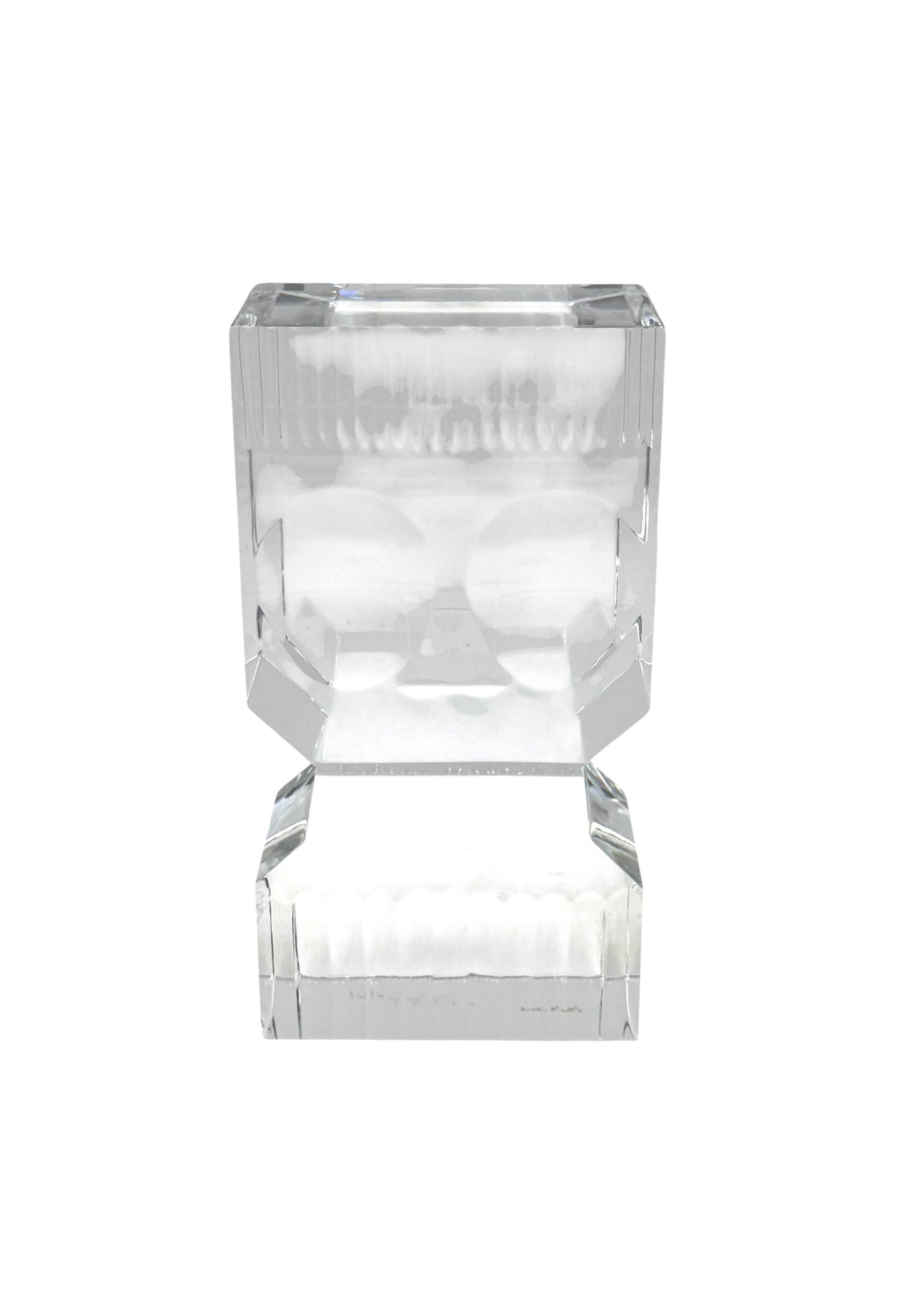 Sven Palmqvist, modern glass sculpture, Orrefors Sweden 1971