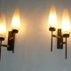 Pair of arlus torch wall lamps 50/60 years