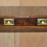 Kennedy Harrods military campaign console with two drawers