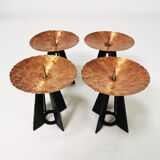 Modernist candlesticks, Germany, 1970s