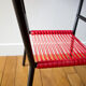 Table low red scoubidou