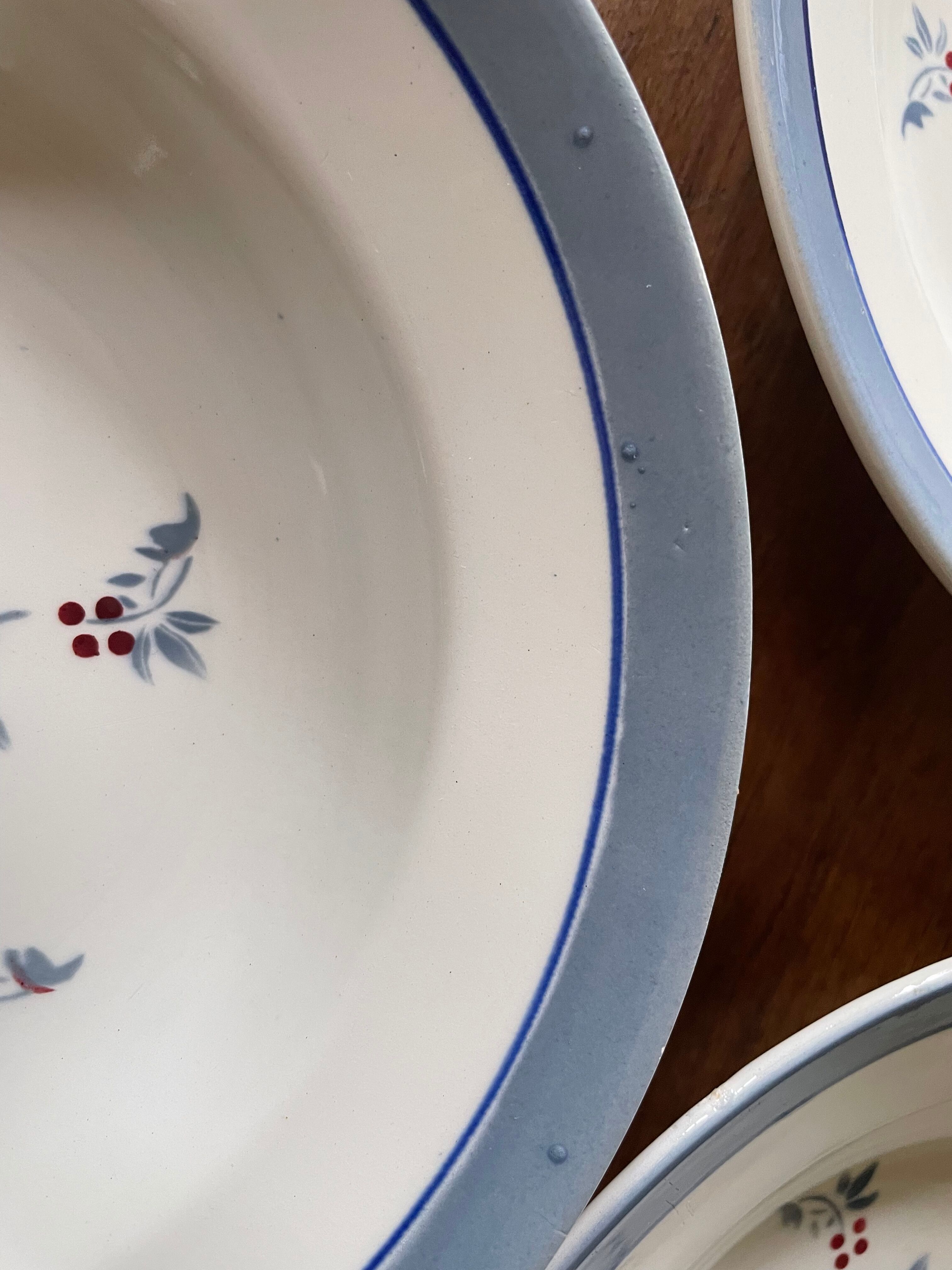 Hollow plates Fenal Frères model Marly