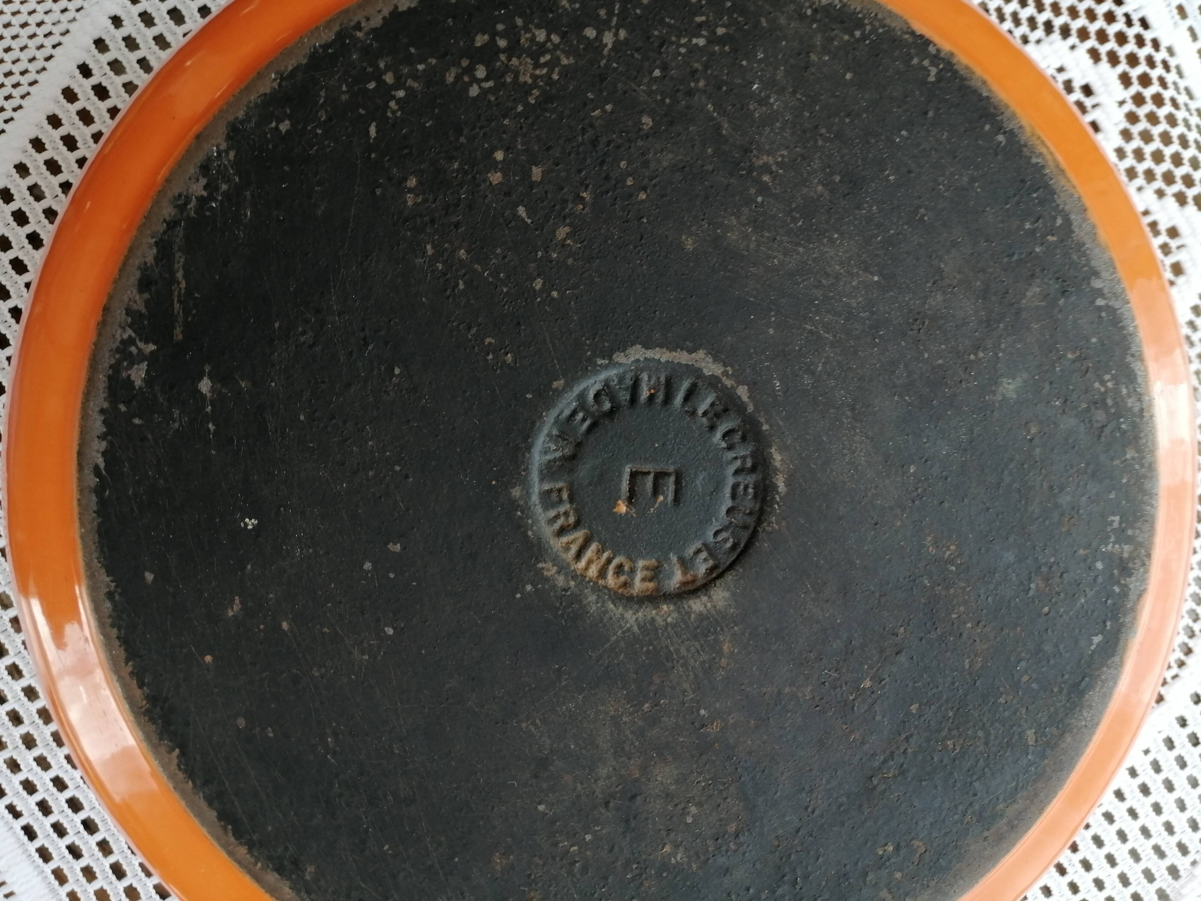 Le Creuset cast iron casserole dish