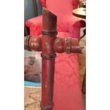 Bamboo frame mirror 85x63cm