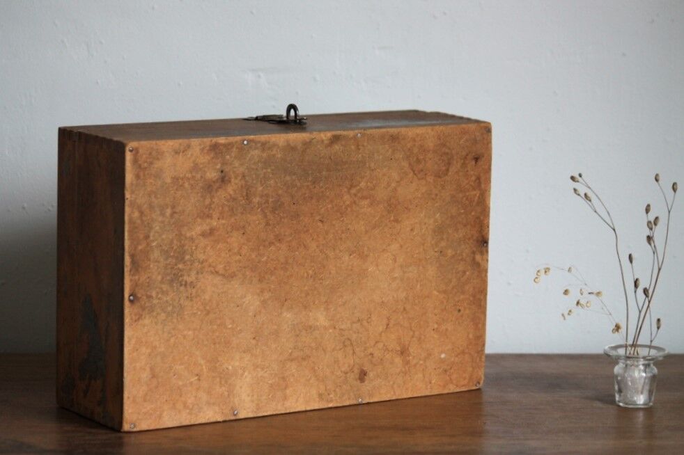 Wooden storage box