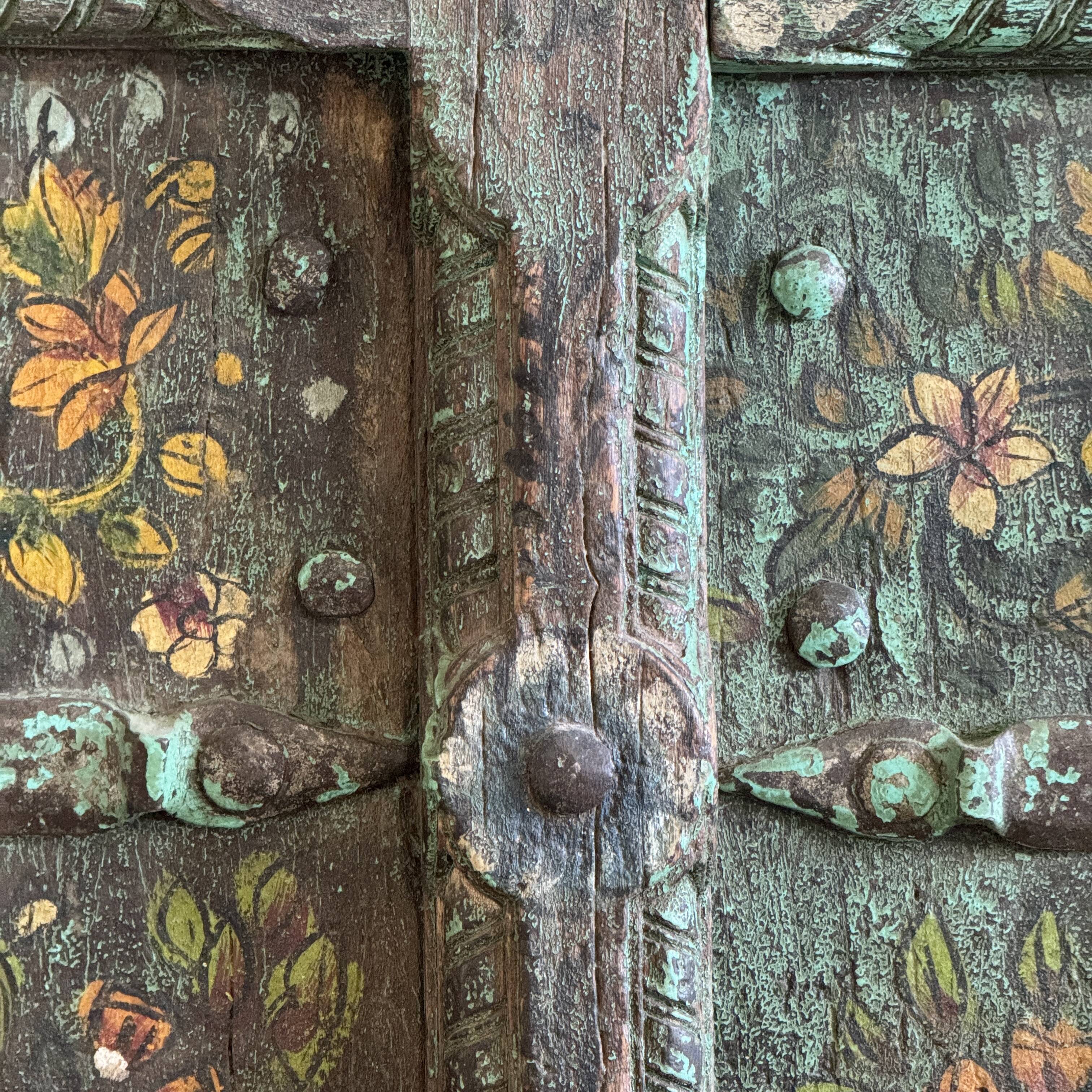 Mhurdiya - Antique Indian Painted Door No.3