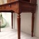 Secretary carved wood
