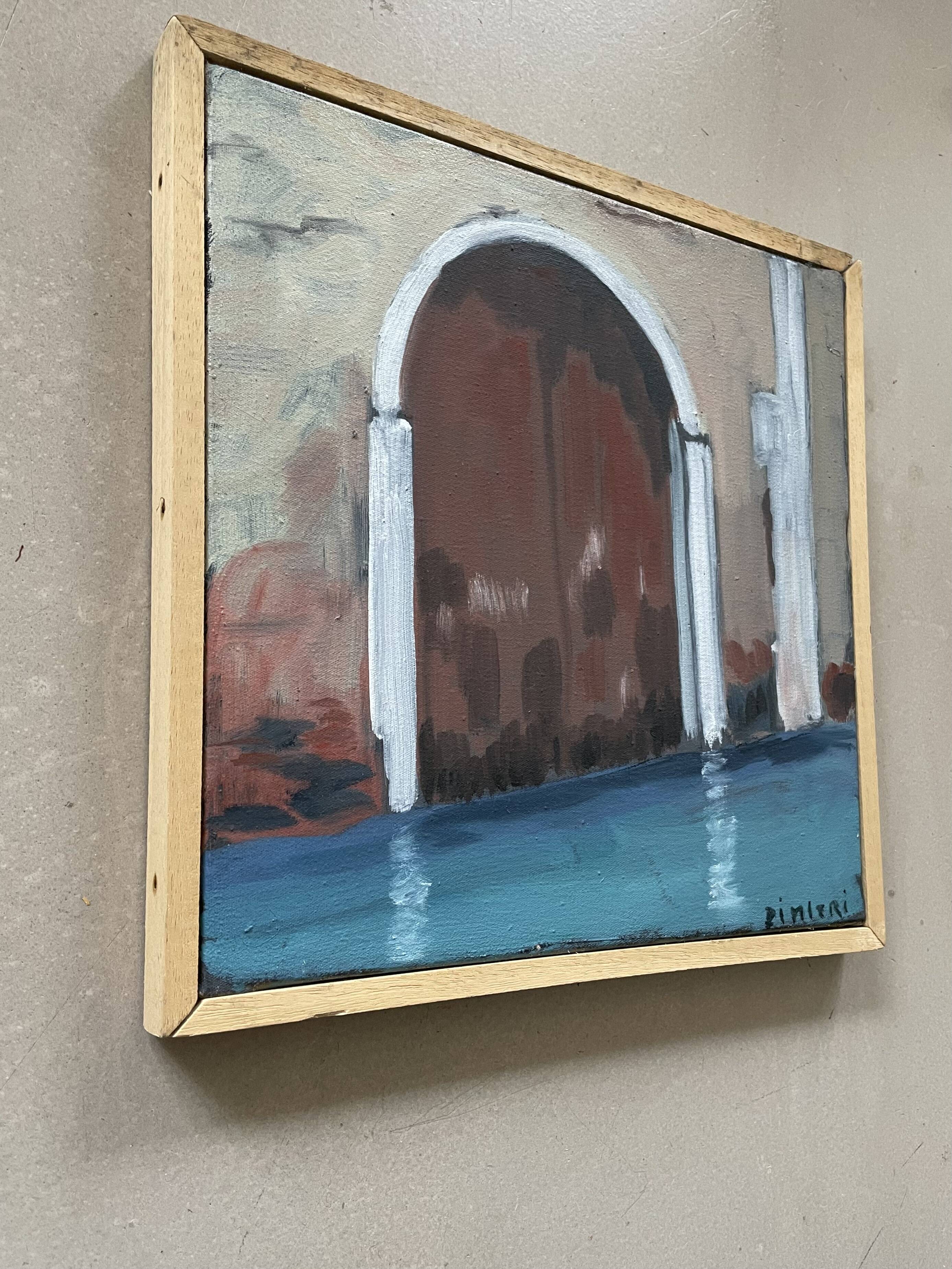 Oil on canvas signed Dimitri