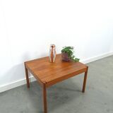 Vierkante Deense teak salontafel Magnus Olesen met ronde poten, nr.2