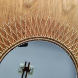 Large sun mirror Erdecor from the 1950s.