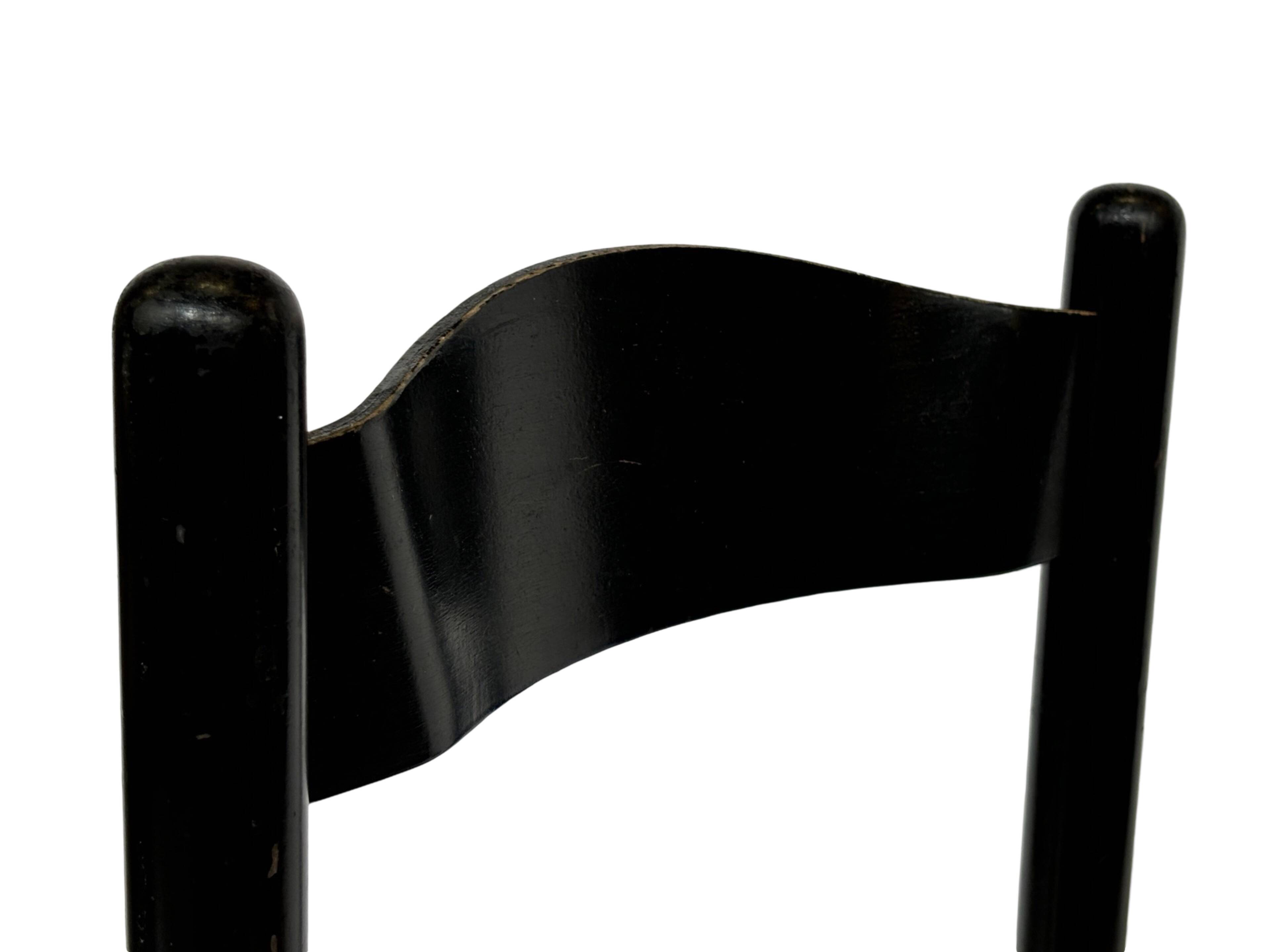 Vintage Rush dining room chair 70's minimalist design