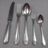 Ercuis trianon model - cutlery 60 pieces silver metal very good condition