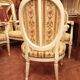 Salon Louis XVI banquette avec 2 fauteuils