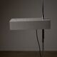 Adjustable perforated shade floor lamp
