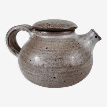 Stoneware teapot by Ratilly J&N Pierlot Puisaye