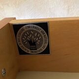 Glass library in Scandinavian style