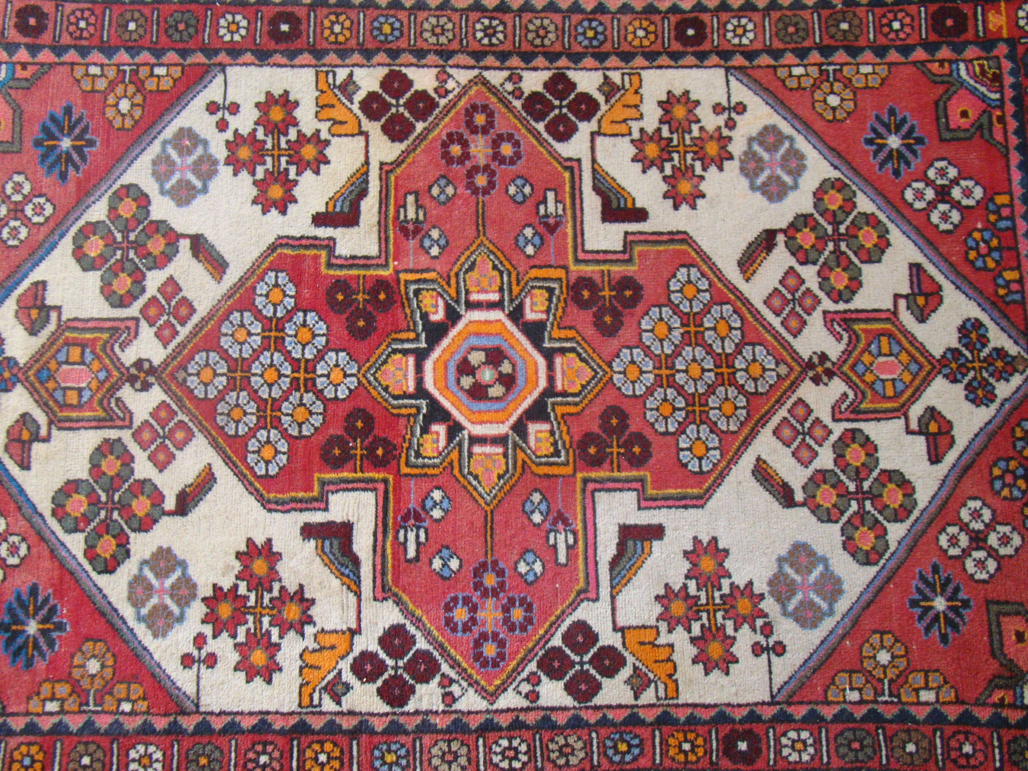 Vintage Hamadan Iranian rug - 150 x 99cm