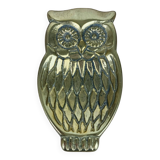 Pocket ring size owl/owl brass