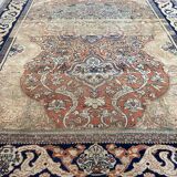 Tapis perse ancien keshan vers 1900