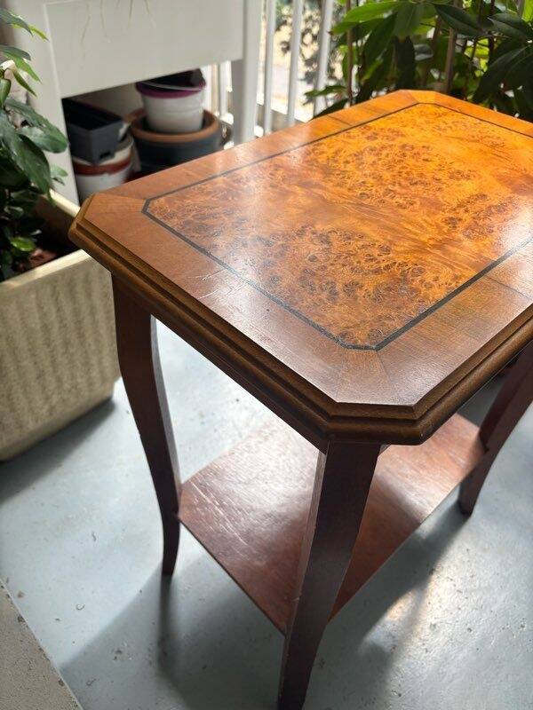 Wooden side table
