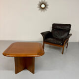 Small Scandinavian design coffee table from the 70s, vintage Hohnert.