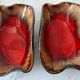 Duo of empty pocket / raviers Vallauris 70s
