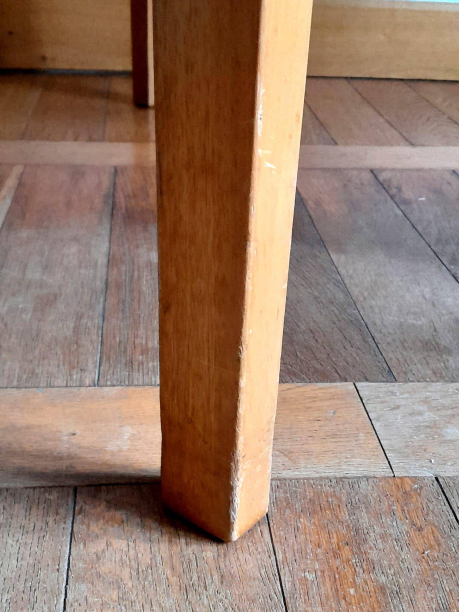 Danish extendable round table 1960