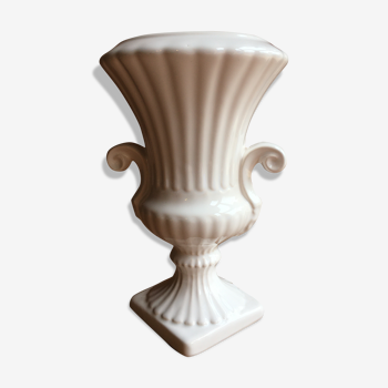 Vase coupe blanc