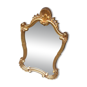 Miroir doré baroque