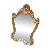 Miroir doré baroque