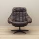 Leather swivel armchair, Danish design, 1960s, designer: H.W. Klein, manufacture: Bramin