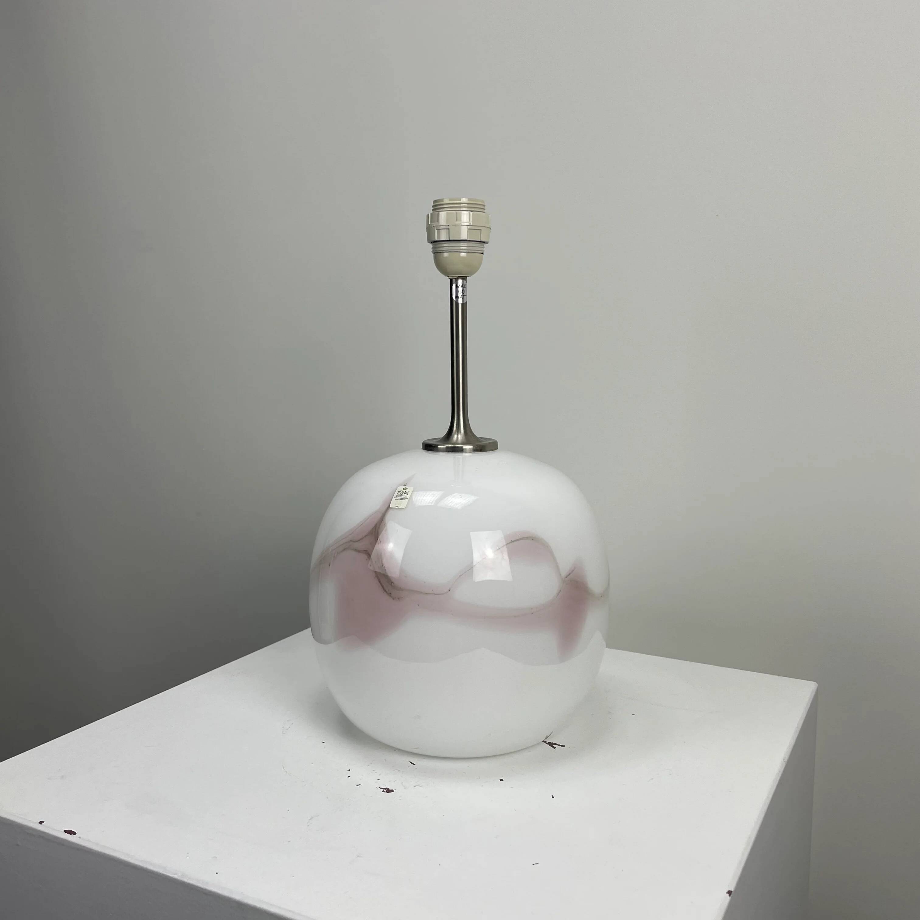 Lampe de table SAKURA par Michael Bang pour Holmegaard, Danemark 1980