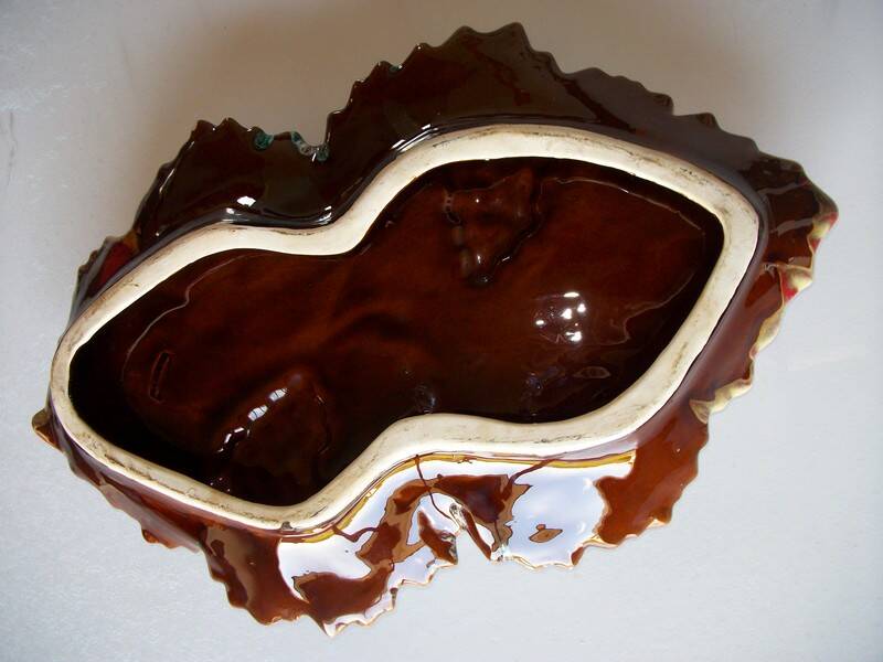 Plate Vallauris with handles