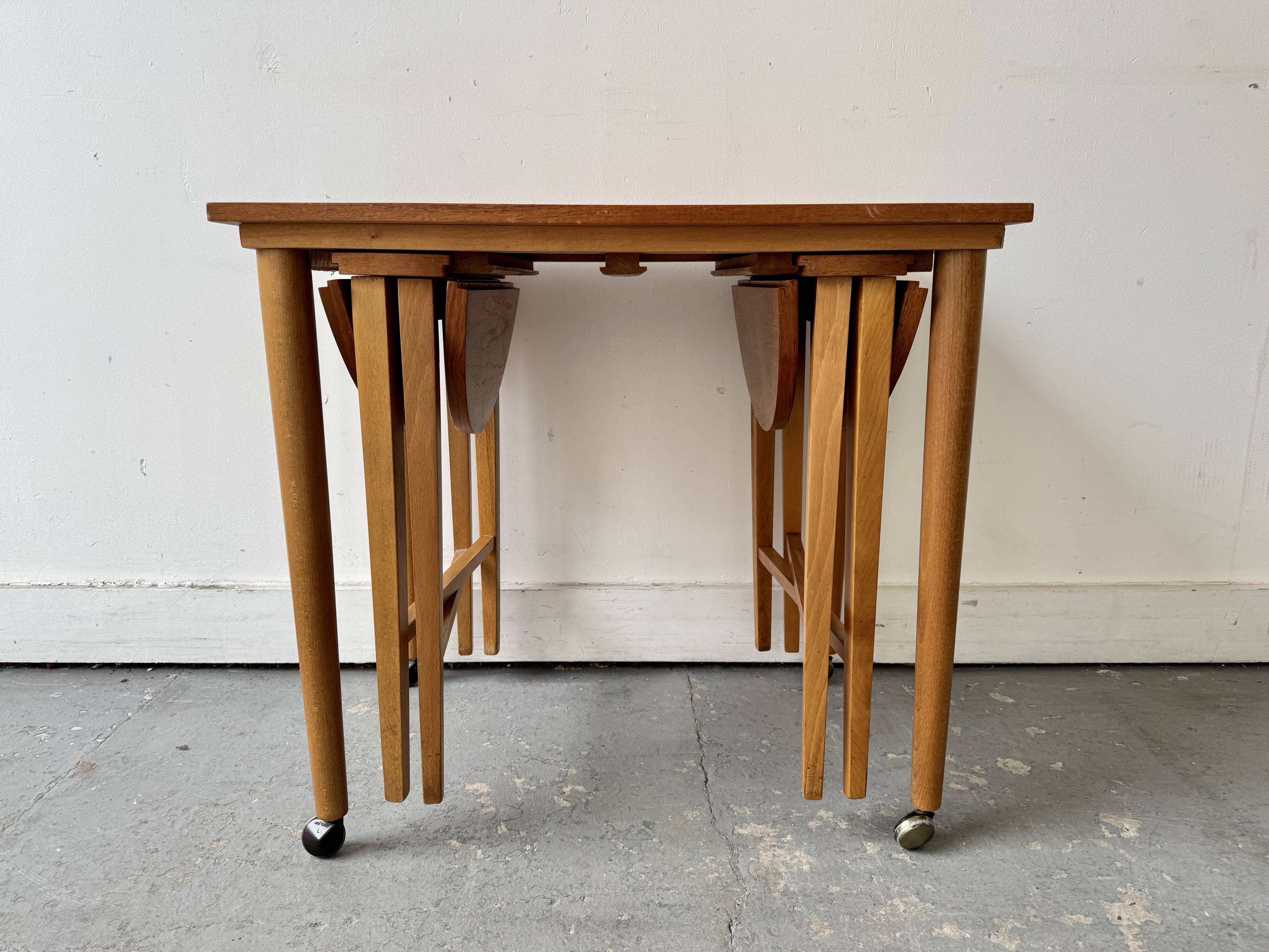 Vintage Nesting Tables by Nový Domov