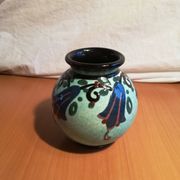 Paul Jacquet enamelled ceramic vase 1930