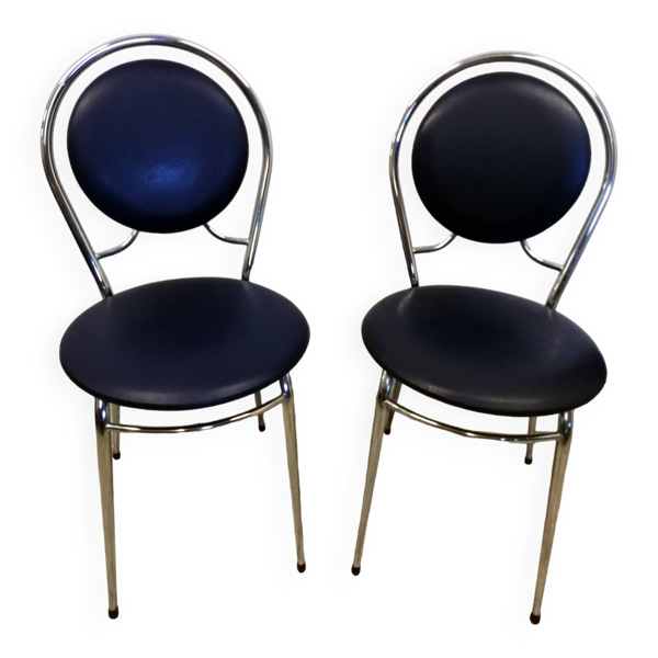 2 chaises Soudexvinyl Vintage