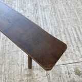 Solid oak farm bench 3m